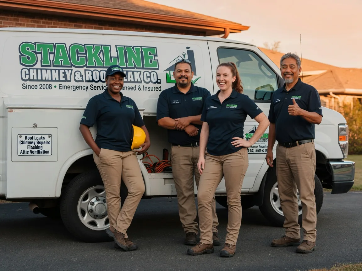 Chimney flashing repair company in Wheatland, OK